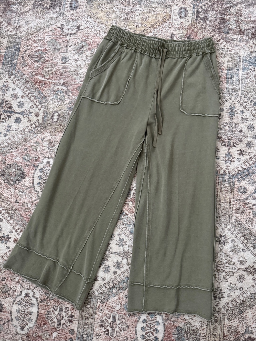 Anthropologie Daily Practice Wide Leg Pants